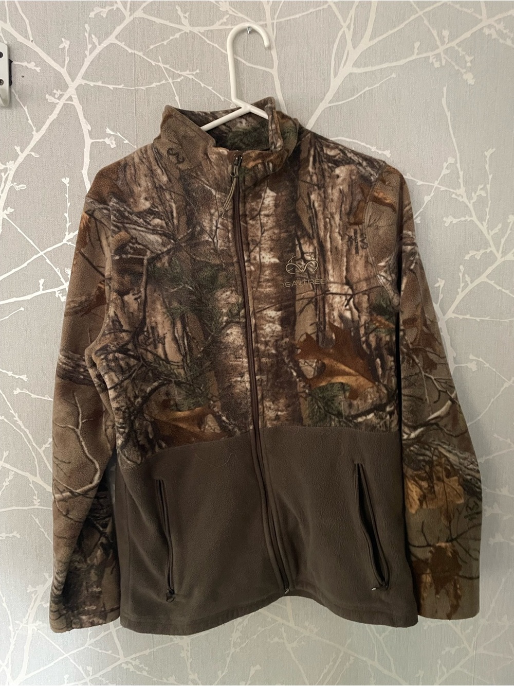 Realtree Brown Camo Lightweight Full-Zip Jacket